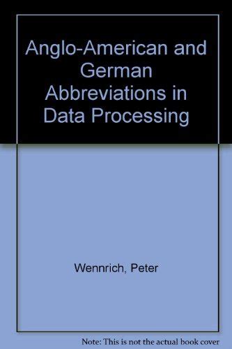Anglo american and german abbreviations in data processing =. - Manual de servicio renault clio sport.